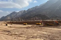 حفر موقع أعمال إنشاءات في السعودية 