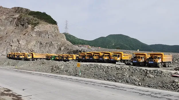 مشروع نقل الركام التابع لشركة Zhejiang Jiaotong للتعدين 